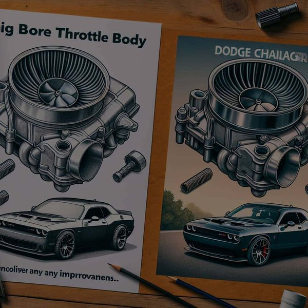 Can a Big Bore Throttle Body Increase Airflow for Better Performance in a Dodge Challenger SRT?