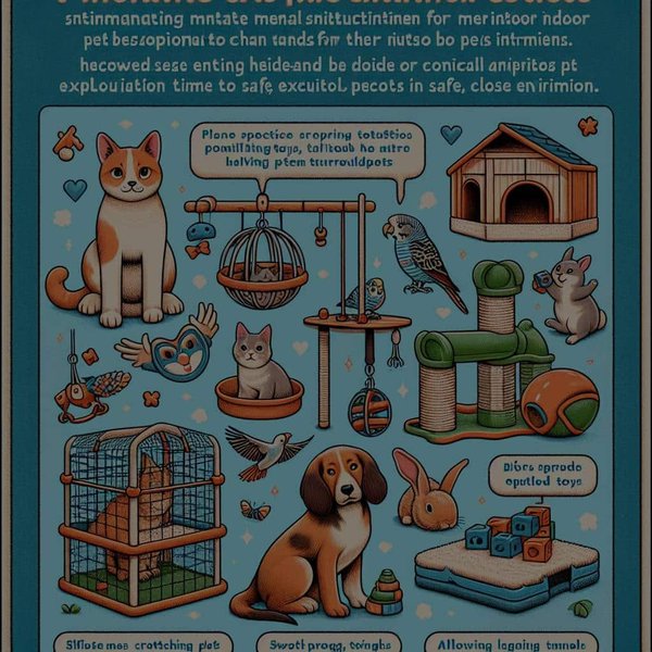 What's the Best Way to Enhance Mental Stimulation for Indoor Pets?